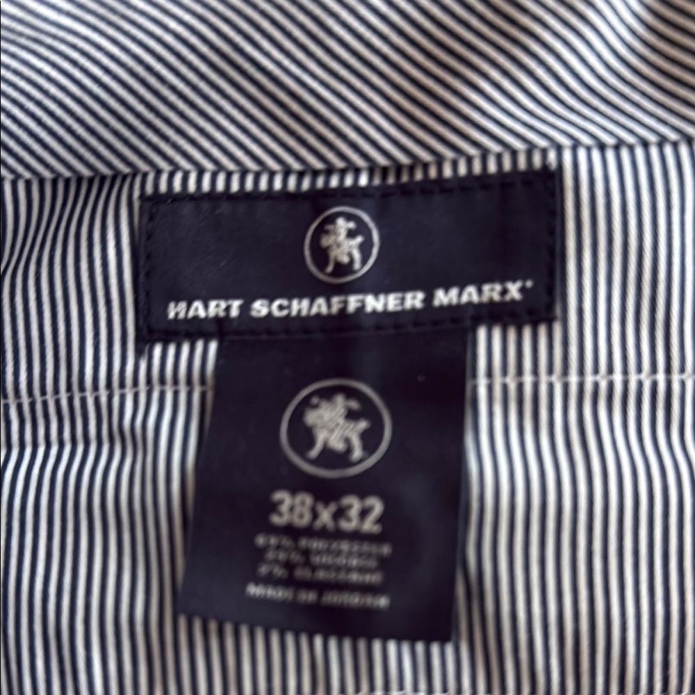 Hart Schaffner Marx Striped Pants